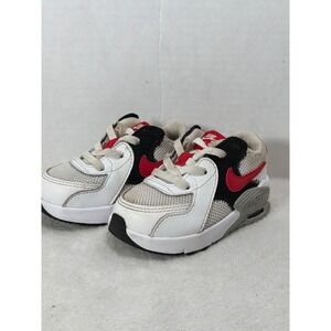 Nike Air Max‎ Excee Toddler Sneakers White Black Red Kids Shoes Size 5C